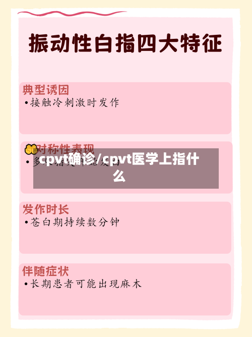 cpvt确诊/cpvt医学上指什么