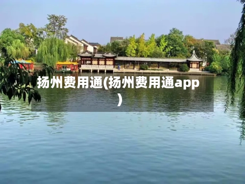 扬州费用通(扬州费用通app)-第2张图片