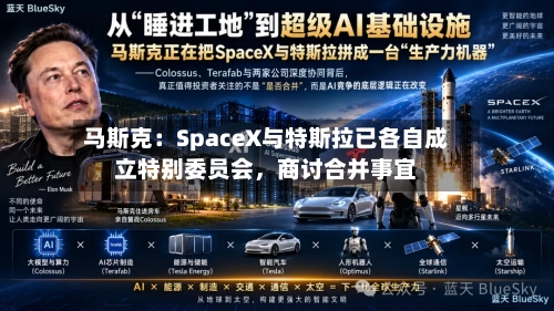 马斯克：SpaceX与特斯拉已各自成立特别委员会，商讨合并事宜-第1张图片
