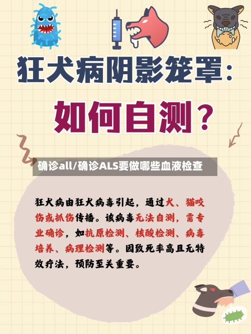 确诊all/确诊ALS要做哪些血液检查