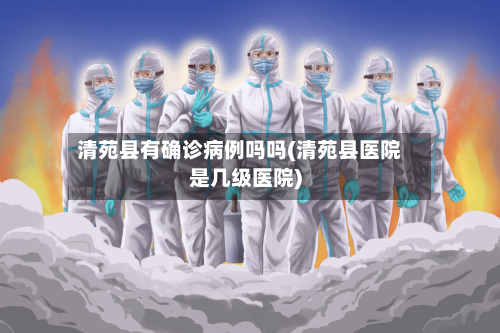 清苑县有确诊病例吗吗(清苑县医院是几级医院)