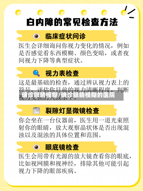 确诊眼睛模糊/确诊眼睛模糊的医院-第3张图片