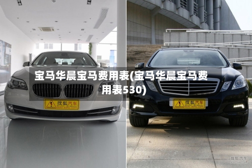 宝马华晨宝马费用表(宝马华晨宝马费用表530)-第2张图片