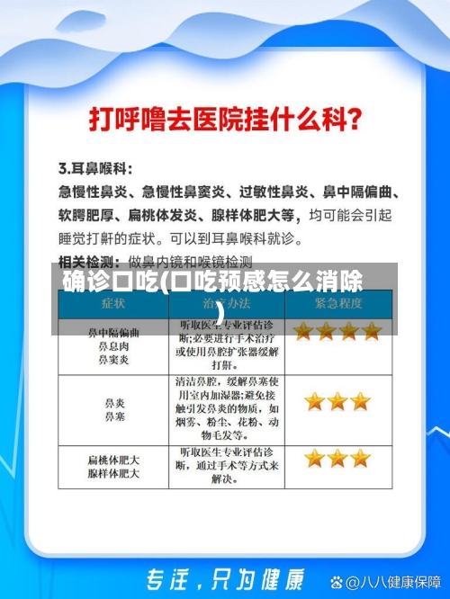 确诊口吃(口吃预感怎么消除)-第2张图片