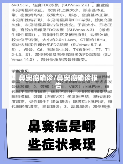 鼻窦癌确诊/鼻窦癌确诊报告-第3张图片
