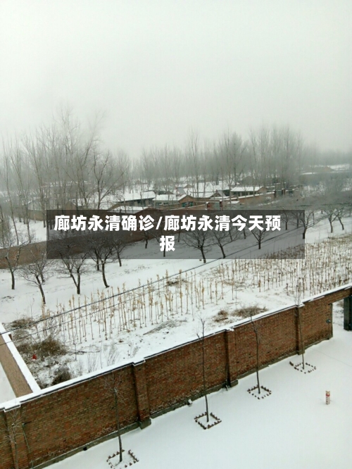 廊坊永清确诊/廊坊永清今天预报
