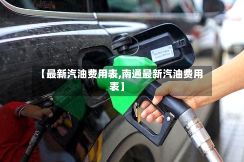 【最新汽油费用表,南通最新汽油费用表】