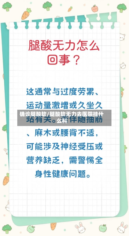 确诊腿酸软/腿酸软无力去医院挂什么科-第2张图片