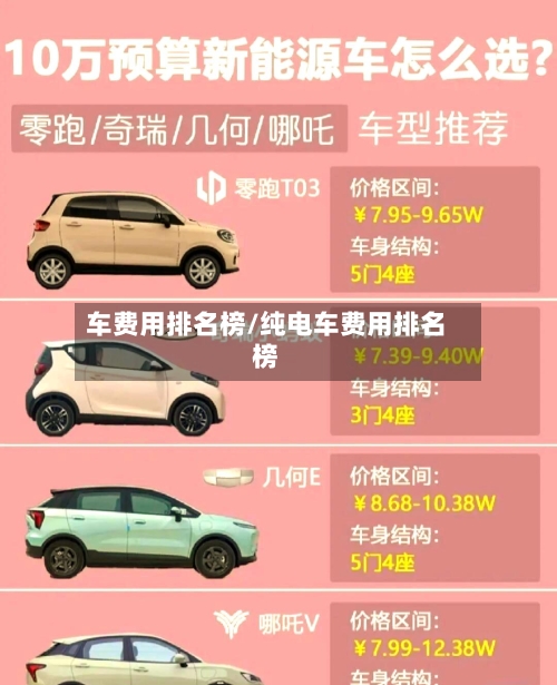 车费用排名榜/纯电车费用排名榜