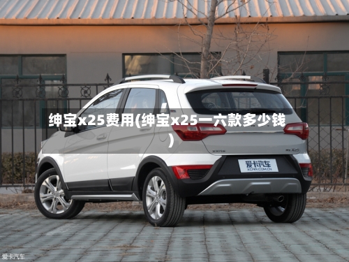 绅宝x25费用(绅宝x25一六款多少钱)