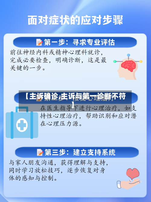 【主诉确诊,主诉与第一诊断不符】