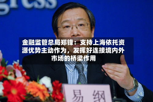 金融监管总局郑锋：支持上海依托资源优势主动作为，发挥好连接境内外市场的桥梁作用-第2张图片