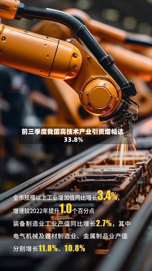 前三季度我国高技术产业引资增幅达33.8%-第2张图片