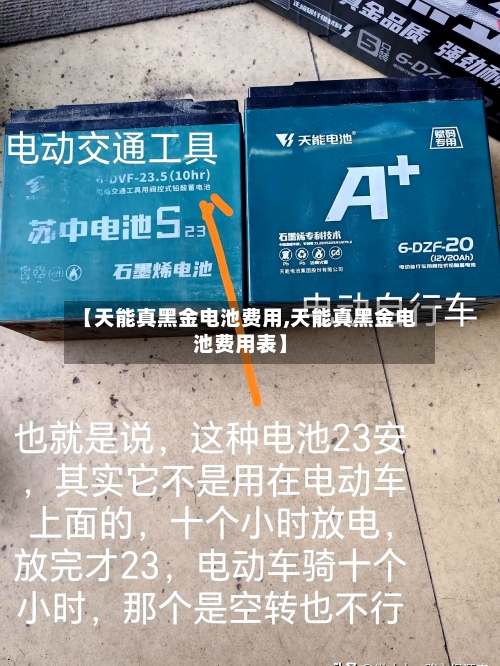 【天能真黑金电池费用,天能真黑金电池费用表】-第3张图片