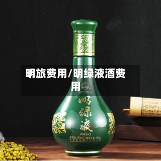 明旅费用/明绿液酒费用
