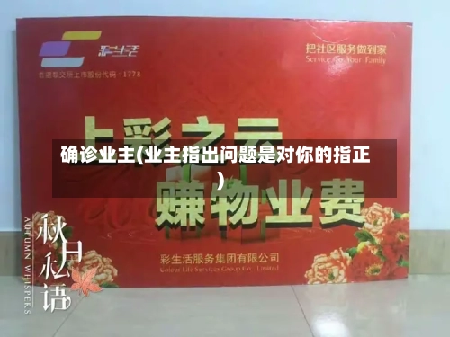 确诊业主(业主指出问题是对你的指正)