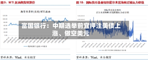富国银行：中期选举前宜押注美债上涨、做空美元