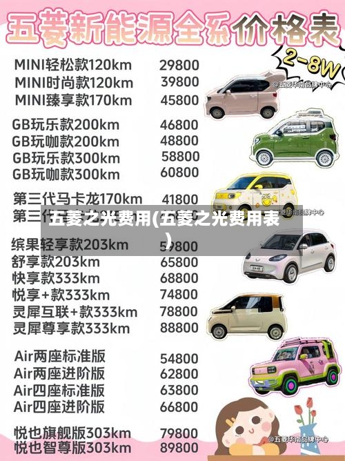 五菱之光费用(五菱之光费用表)-第2张图片