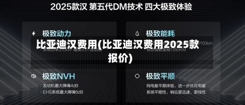 比亚迪汉费用(比亚迪汉费用2025款报价)