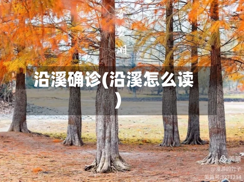 沿溪确诊(沿溪怎么读)