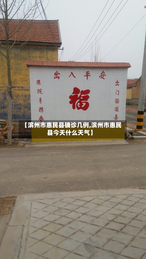 【滨州市惠民县确诊几例,滨州市惠民县今天什么天气】