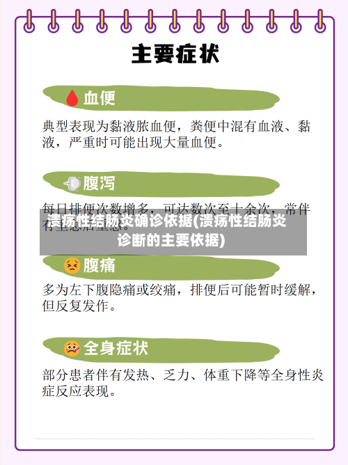 溃疡性结肠炎确诊依据(溃疡性结肠炎诊断的主要依据)-第3张图片