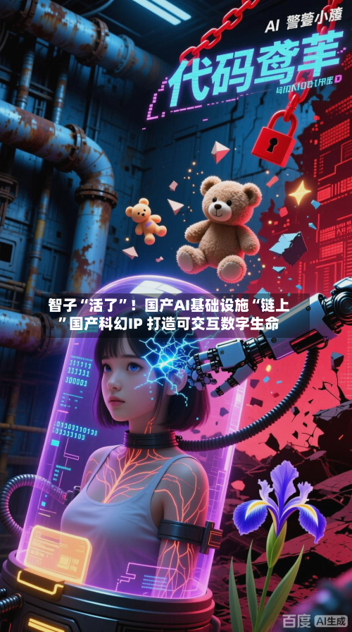 智子“活了”！国产AI基础设施“链上”国产科幻IP 打造可交互数字生命-第2张图片
