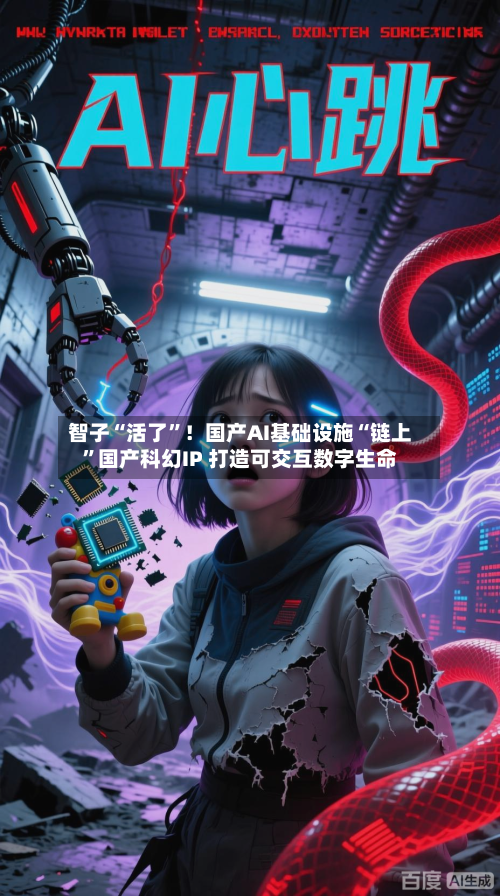 智子“活了”！国产AI基础设施“链上”国产科幻IP 打造可交互数字生命
