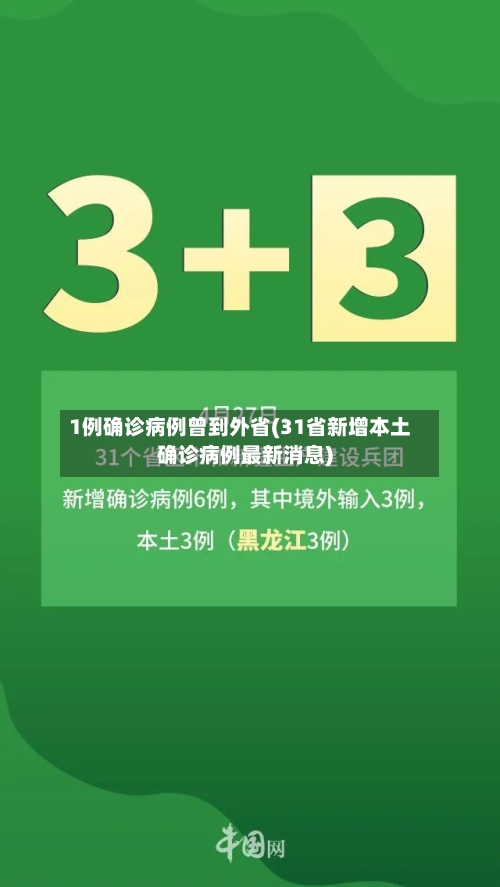 1例确诊病例曾到外省(31省新增本土确诊病例最新消息)-第2张图片