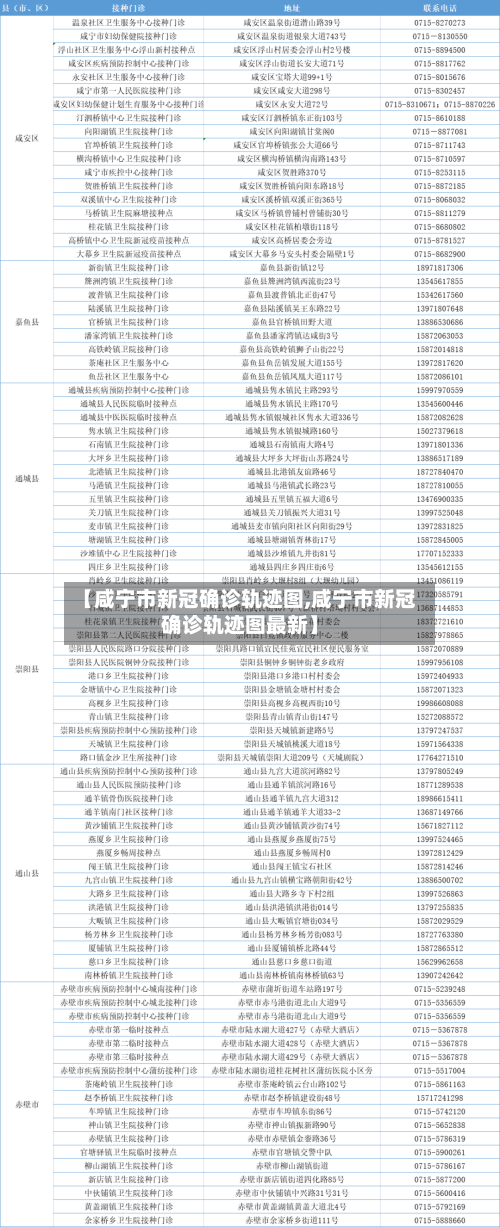 【咸宁市新冠确诊轨迹图,咸宁市新冠确诊轨迹图最新】-第2张图片