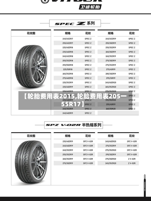 【轮胎费用表2015,轮胎费用表205一55R17】