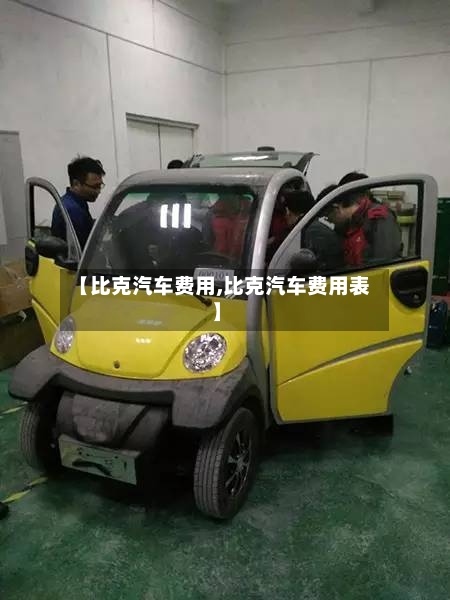 【比克汽车费用,比克汽车费用表】