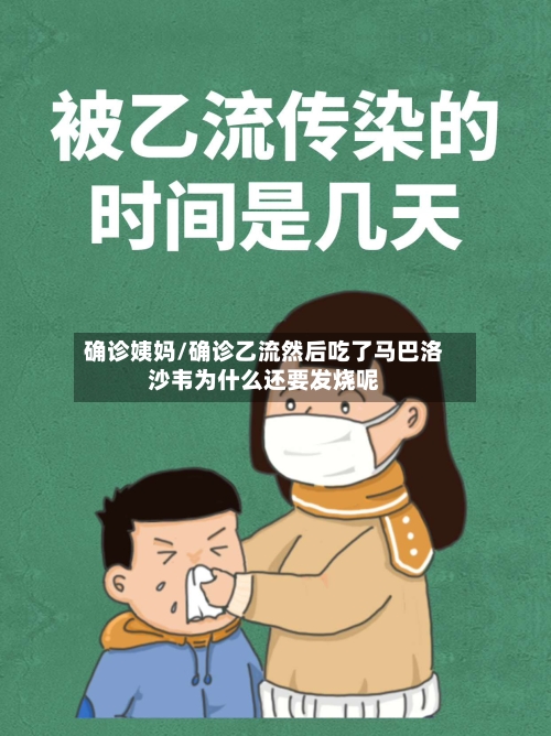 确诊姨妈/确诊乙流然后吃了马巴洛沙韦为什么还要发烧呢