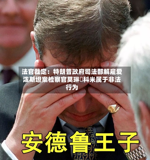法官裁定:特朗普政府司法部解雇爱泼斯坦案检察官莫琳・科米属于非法行为-第3张图片