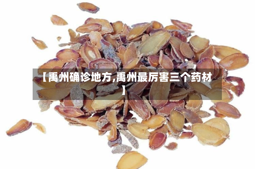 【禹州确诊地方,禹州最厉害三个药材】