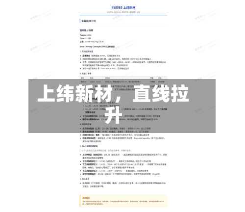 上纬新材	，直线拉升-第2张图片