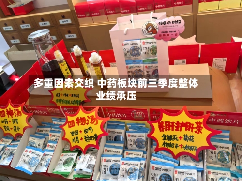 多重因素交织 中药板块前三季度整体业绩承压