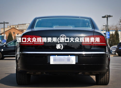 进口大众辉腾费用(进口大众辉腾费用表)