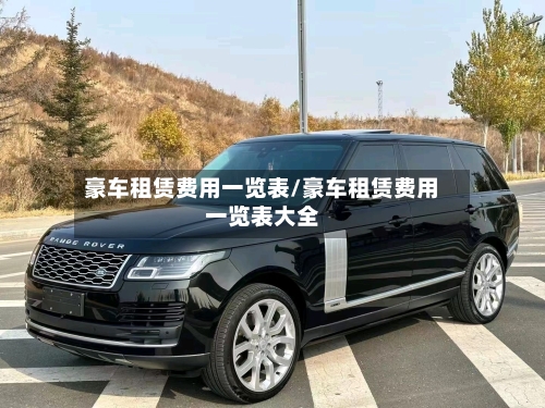 豪车租赁费用一览表/豪车租赁费用一览表大全