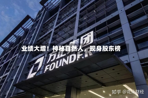 业绩大增！神秘自然人，现身股东榜-第2张图片