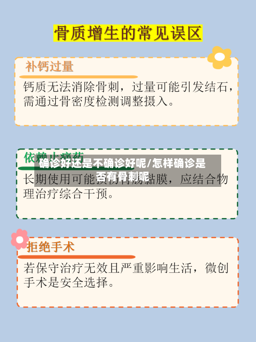 确诊好还是不确诊好呢/怎样确诊是否有骨刺呢-第3张图片