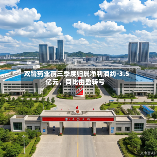 双鹭药业前三季度归属净利润约-3.5亿元，同比由盈转亏