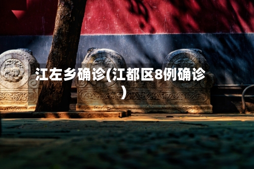 江左乡确诊(江都区8例确诊)-第2张图片