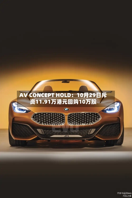 AV CONCEPT HOLD:10月29日斥资11.91万港元回购10万股