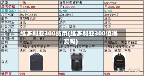 维多利亚300费用(维多利亚300值得买吗)