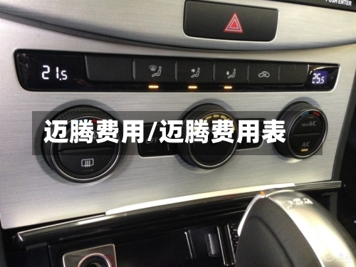 迈腾费用/迈腾费用表