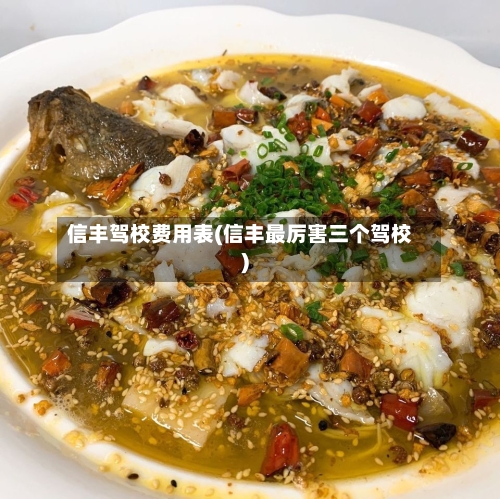 信丰驾校费用表(信丰最厉害三个驾校)-第2张图片