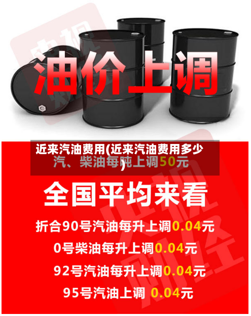 近来汽油费用(近来汽油费用多少)