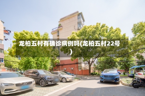 龙柏五村有确诊病例吗(龙柏五村22号)-第2张图片