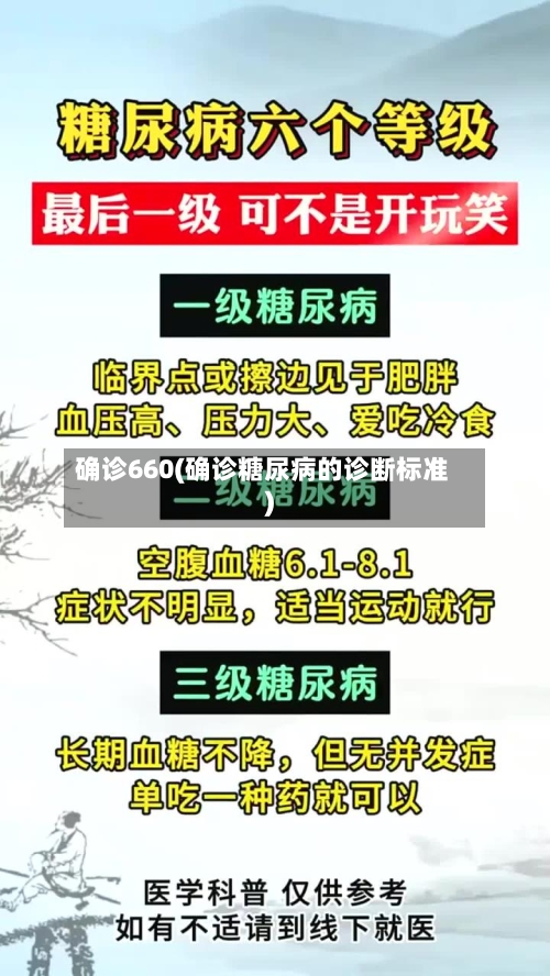 确诊660(确诊糖尿病的诊断标准)-第3张图片